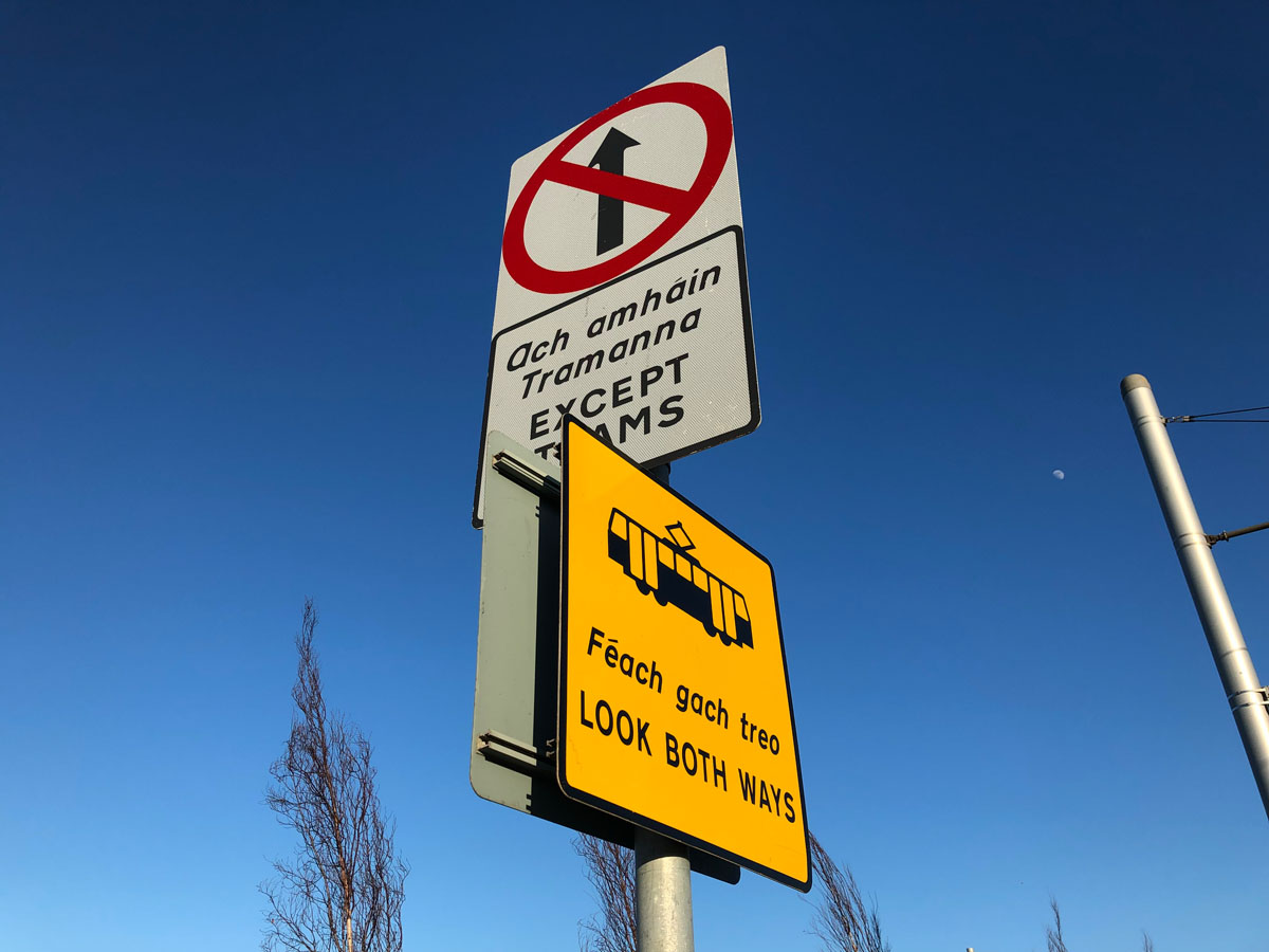 Image of Luas Sign